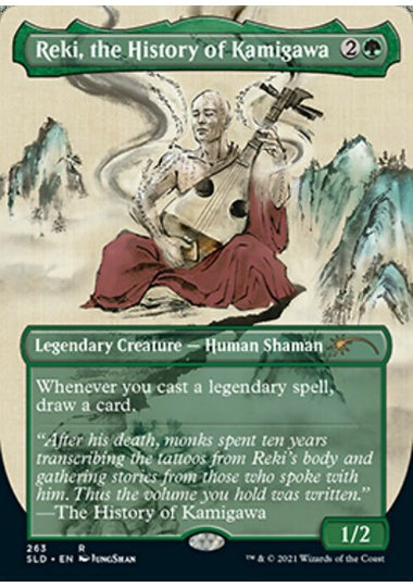 (英)【Foil】神河の歴史、暦記 / Reki, the History of Kamigawa【SLD】Kamigawa Ink No.263
