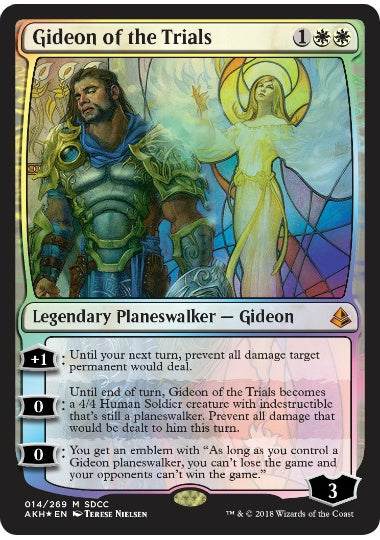 (英)【Foil】試練に臨むギデオン / Gideon of the Trials【PRM】SDCC2018プロモ No.071