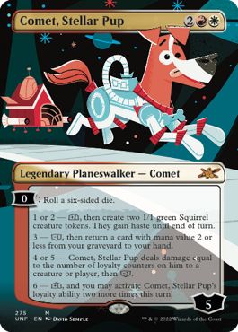 (英)【Foil】Comet, Stellar Pup ★拡張枠★ 【UNF】 No.275