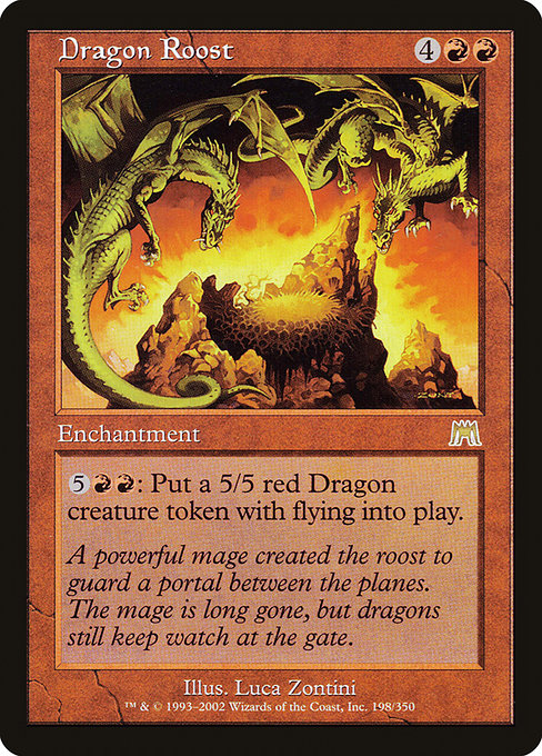 (英)【Foil】ドラゴンの休息地 / Dragon Roost【ONS】 No.198