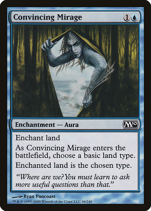 (英)【Foil】見紛う蜃気楼 / Convincing Mirage【M10】 No.046