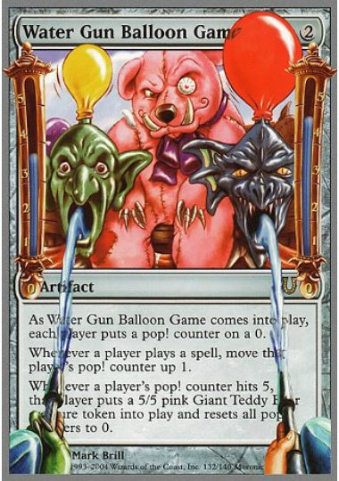 (英)【Foil】Water Gun Balloon Game 【UNH】 No.132