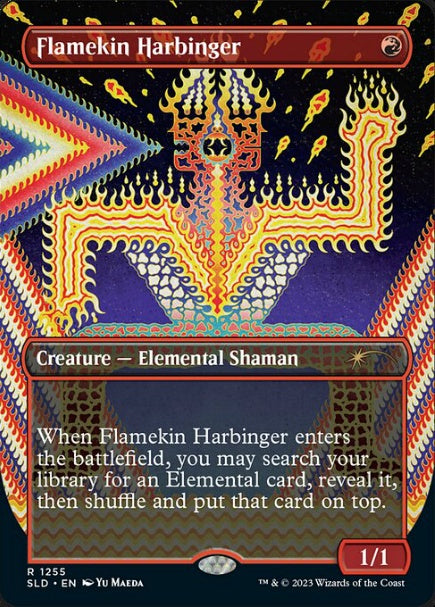 (英)【Foil】炎族の先触れ / Flamekin Harbinger【SLD】The Stars Gaze Back No.1255