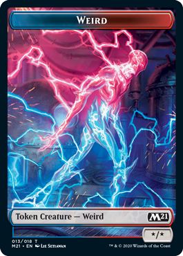 (英)奇魔トークン / Weird Token【M21-TOKEN】 No.013
