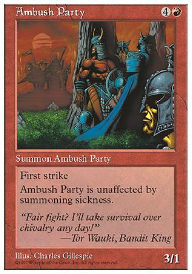 (英)待ち伏せ部隊 / Ambush Party【5ED】 No.208