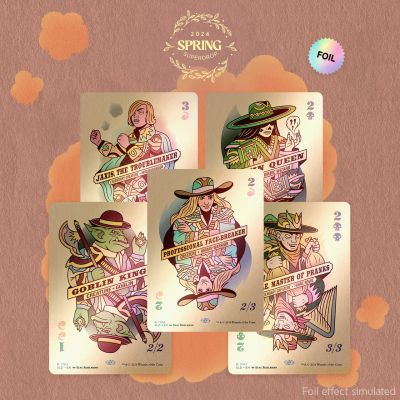 (英)Poker Faces Foil Edition 【BOX】 ※発送方法は「ゆうパック」を選択してください。