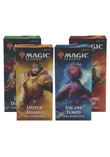 (英)チャレンジャーデッキ2019 4種セット / Challenger Deck 2019【GIFT】 ※発送方法は「ゆうパック」を選択してください。