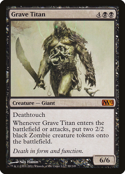 (英)【Foil】墓所のタイタン / Grave Titan【M12】 No.098