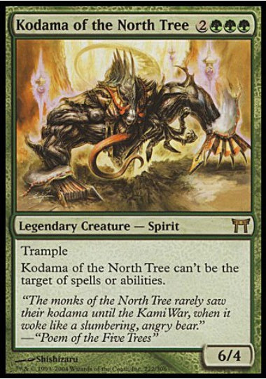 (英)【Foil】北の樹の木霊 / Kodama of the North Tree【CHK】 No.222