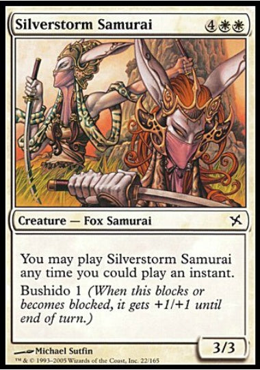 (英)銀嵐の侍 / Silverstorm Samurai【BOK】 No.022