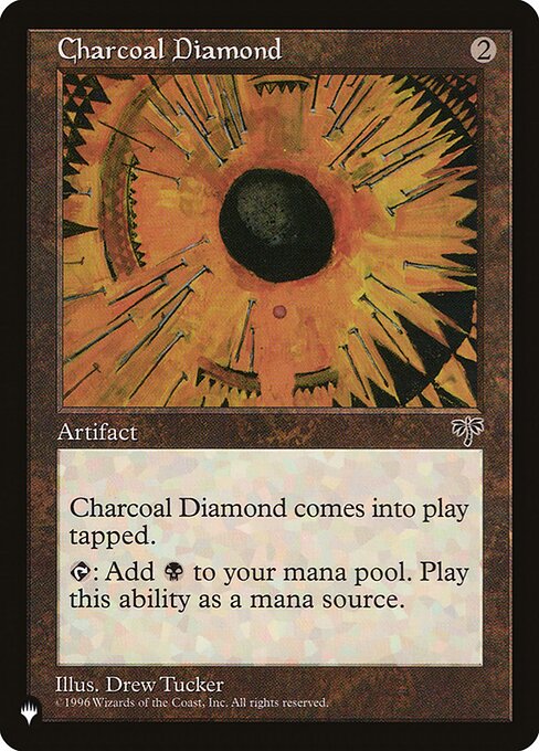 (英)炭色のダイアモンド / Charcoal Diamond【MIR】 PWシンボル付き再販 No.296