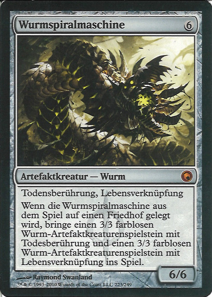 (ドイツ語)Wurmspiralmaschine / Wurmcoil Engine【SOM】 No.223