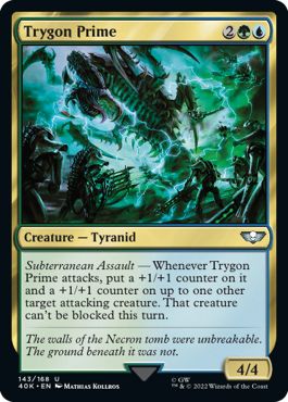 (英)トライゴン・プライム / Trygon Prime【40K】 No.143