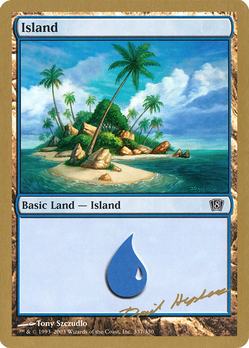 (英)島 / Island【WC03】 World Championship Decks 2003 David Humpherys 金枠 No.113