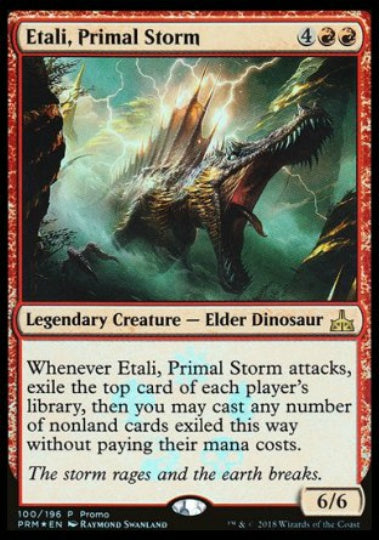 (英)【Foil】原初の嵐、エターリ / Etali, Primal Storm【PRM】リセールプロモ No.045
