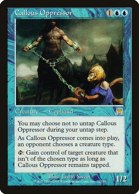 (英)【Foil】無神経な抑圧者 / Callous Oppressor【ONS】 No.072