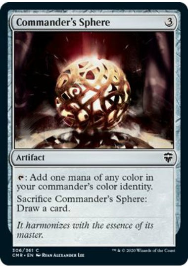 (英)【Foil】統率者の宝球 / Commander's Sphere【CMR】 No.306