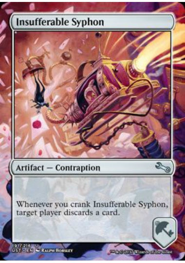 (英)【Foil】Insufferable Syphon 【UST】 No.191