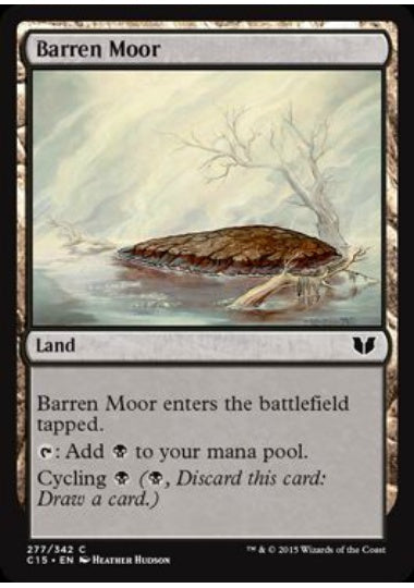 (英)やせた原野 / Barren Moor【C15】 No.277