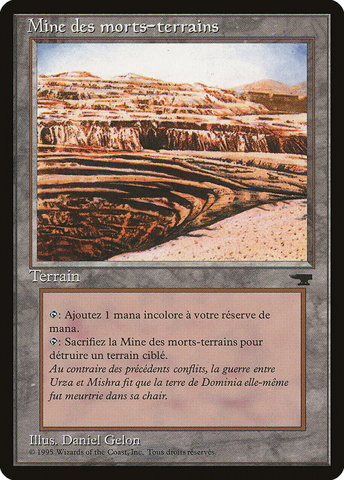 (フランス語)Mine des morts-terrains / Strip Mine【REN】 No.122