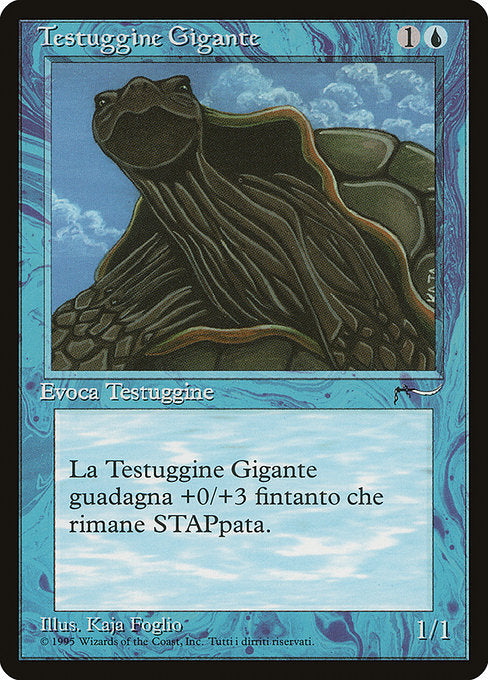 (イタリア語)Testuggine Gigante / Giant Tortoise【REN】 No.007