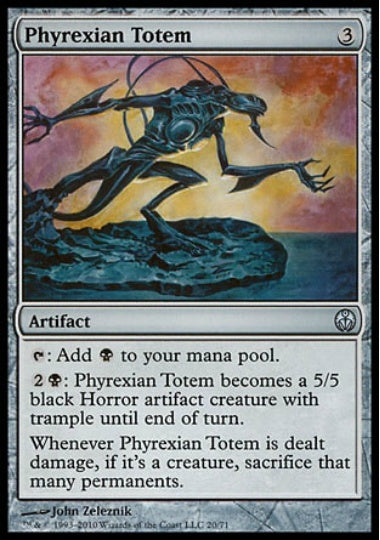 (英)ファイレクシアのトーテム像 / Phyrexian Totem【PVSC】 No.020
