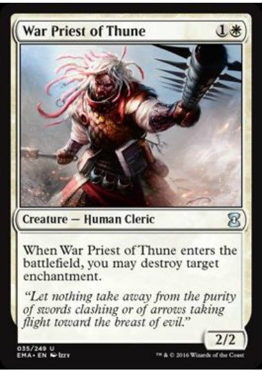 (英)テューンの戦僧 / War Priest of Thune【EMA】 No.035