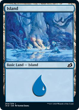 (英)【Foil】島 / Island【IKO】 No.264