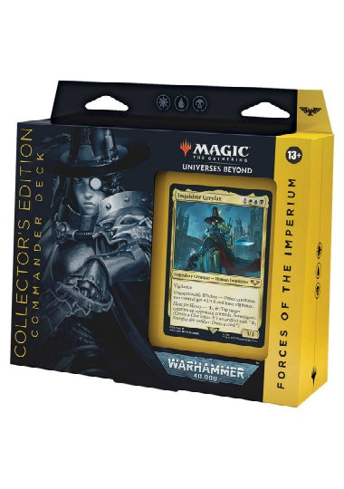 (英)ウォーハンマー40,000統率者デッキ「帝国の軍勢」 Collector's Edition / Warhammer 40,000 Commander Deck "Forces of the Imperium" Collector's Edition【BOX】 ※発送方法は「ゆうパック」を選択してください。