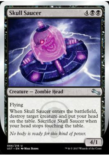 (英)Skull Saucer 【UST】 No.066