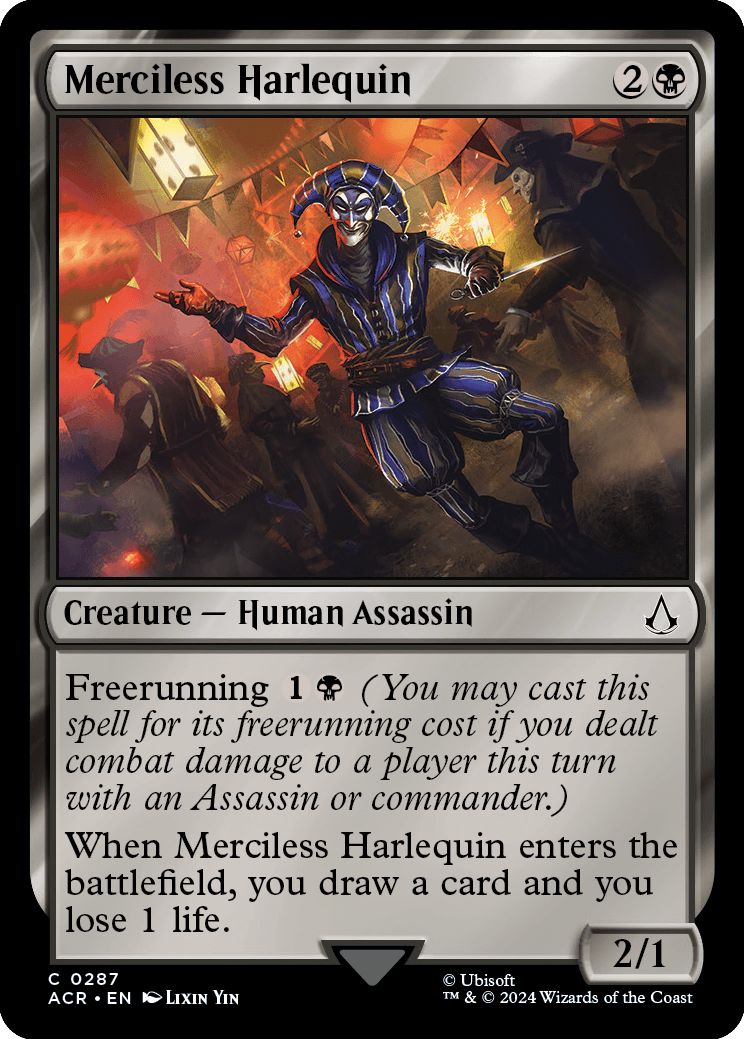 (英)Merciless Harlequin【ACR】 スターターキット収録 No.287