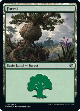 (英)【Foil】森 / Forest【DMU】 No.275
