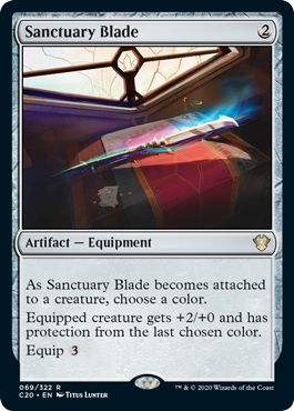 (英)聖域の刃 / Sanctuary Blade【C20】 No.069