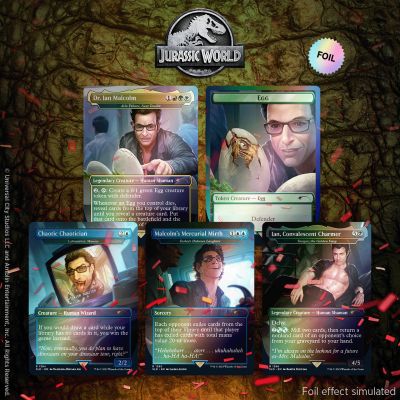 (英)Secret Lair x Jurassic World: Dr. Ian Malcolm Foil Edition 【BOX】 ※発送方法は「ゆうパック」を選択してください。