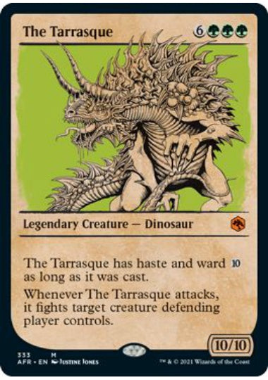 (英)タラスク / The Tarrasque ★ショーケース枠★(ルールブック・カード) 【AFR】 No.333
