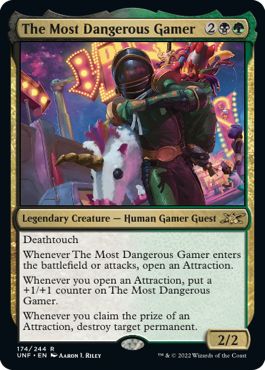 (英)【Foil】The Most Dangerous Gamer【UNF】 No.174