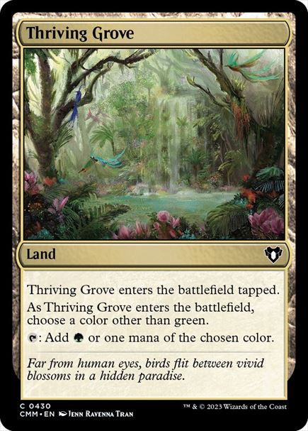 (英)【Foil】興隆する木立 / Thriving Grove【CMM】 No.0430