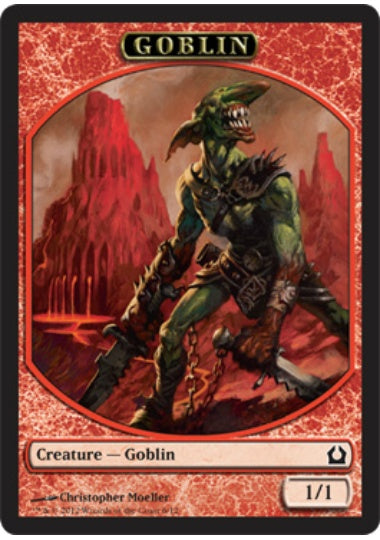 (英)ゴブリントークン / Goblin Token【RTR-TOKEN】 No.006