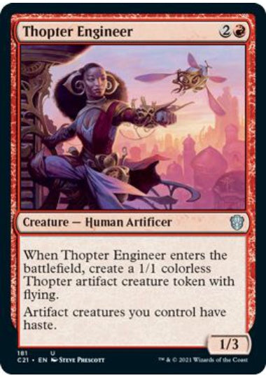 (英)飛行機械技師 / Thopter Engineer【C21】 No.181