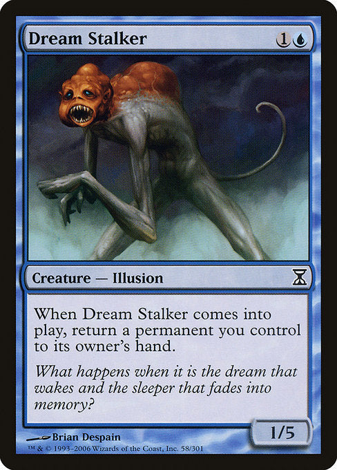(英)【Foil】夢で忍び寄るもの / Dream Stalker【TSP】 No.058