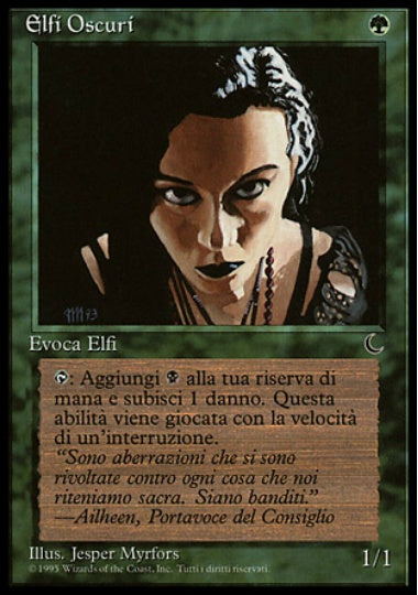 (イタリア語)Elfi Oscuri / Elves of Deep Shadow【DRK】 No.076