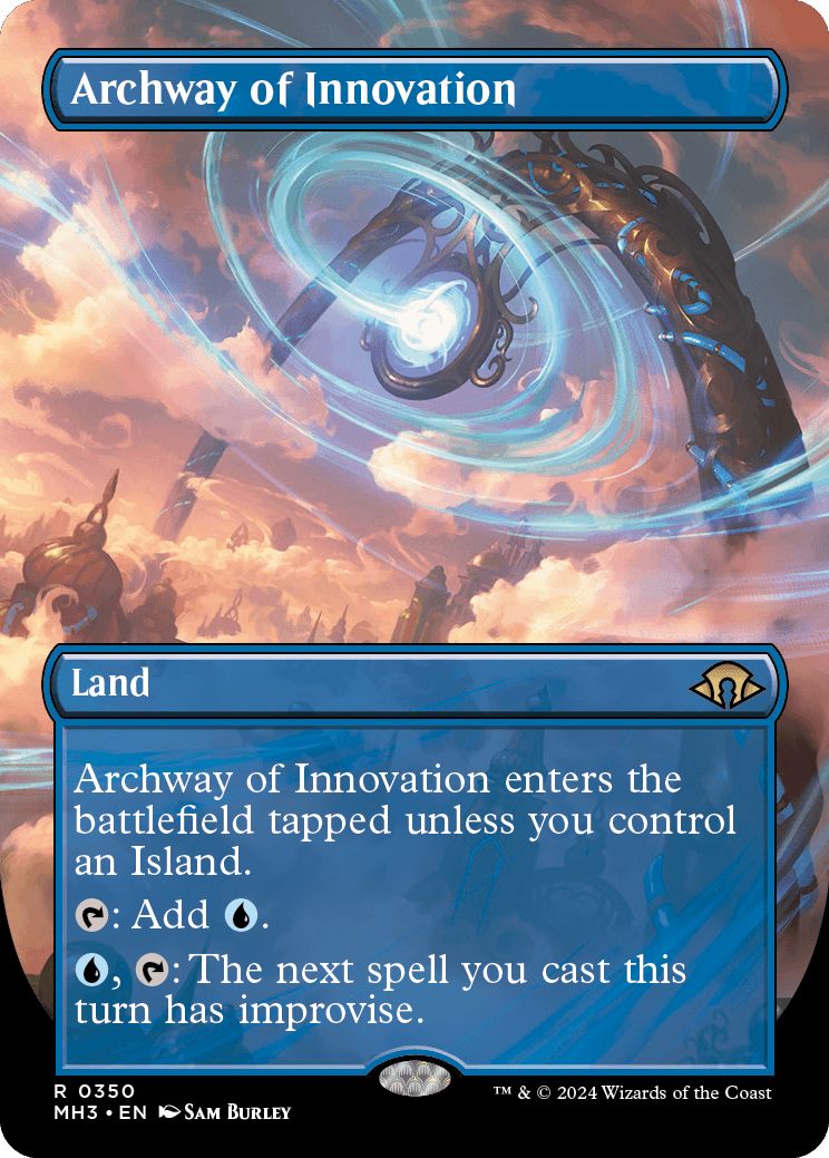 (英)【Foil】革新のアーチ道 / Archway of Innovation ★ボーダーレス★ 【MH3】 No.350