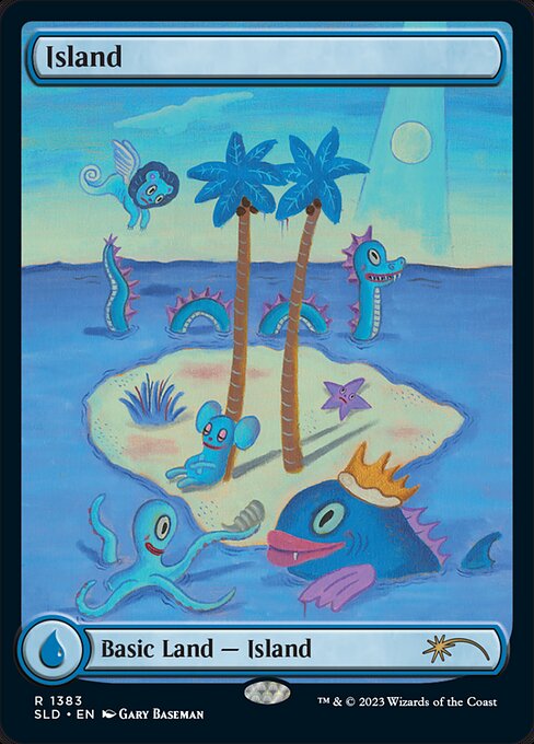 (英)島 / Island【SLD】 Featuring: Gary Baseman No.1383
