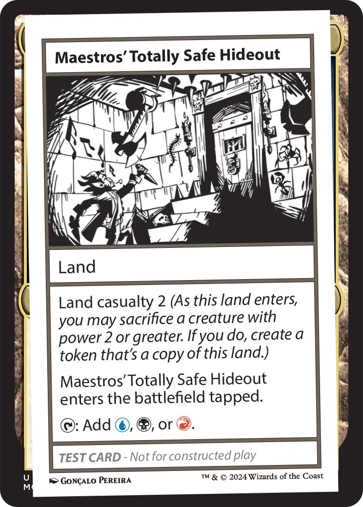 (英)Maestros' Totally Safe Hideout【MB2-TEST】 No.378