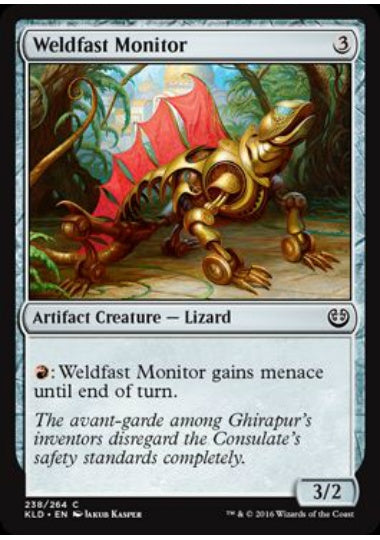 (英)【Foil】速接会のオオトカゲ / Weldfast Monitor【KLD】 No.238