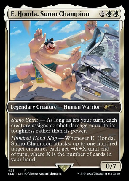 (英)E. Honda, Sumo Champion【SLD】 Secret Lair x Street Fighter No.428