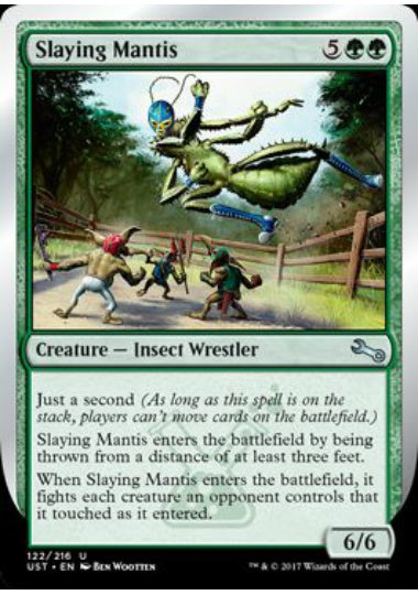 (英)Slaying Mantis 【UST】 No.122