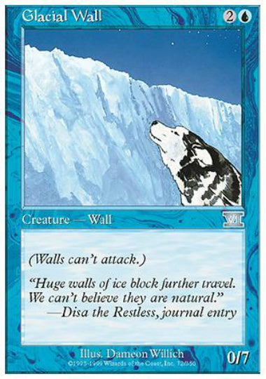 (英)氷河の壁 / Glacial Wall【6ED】 No.072