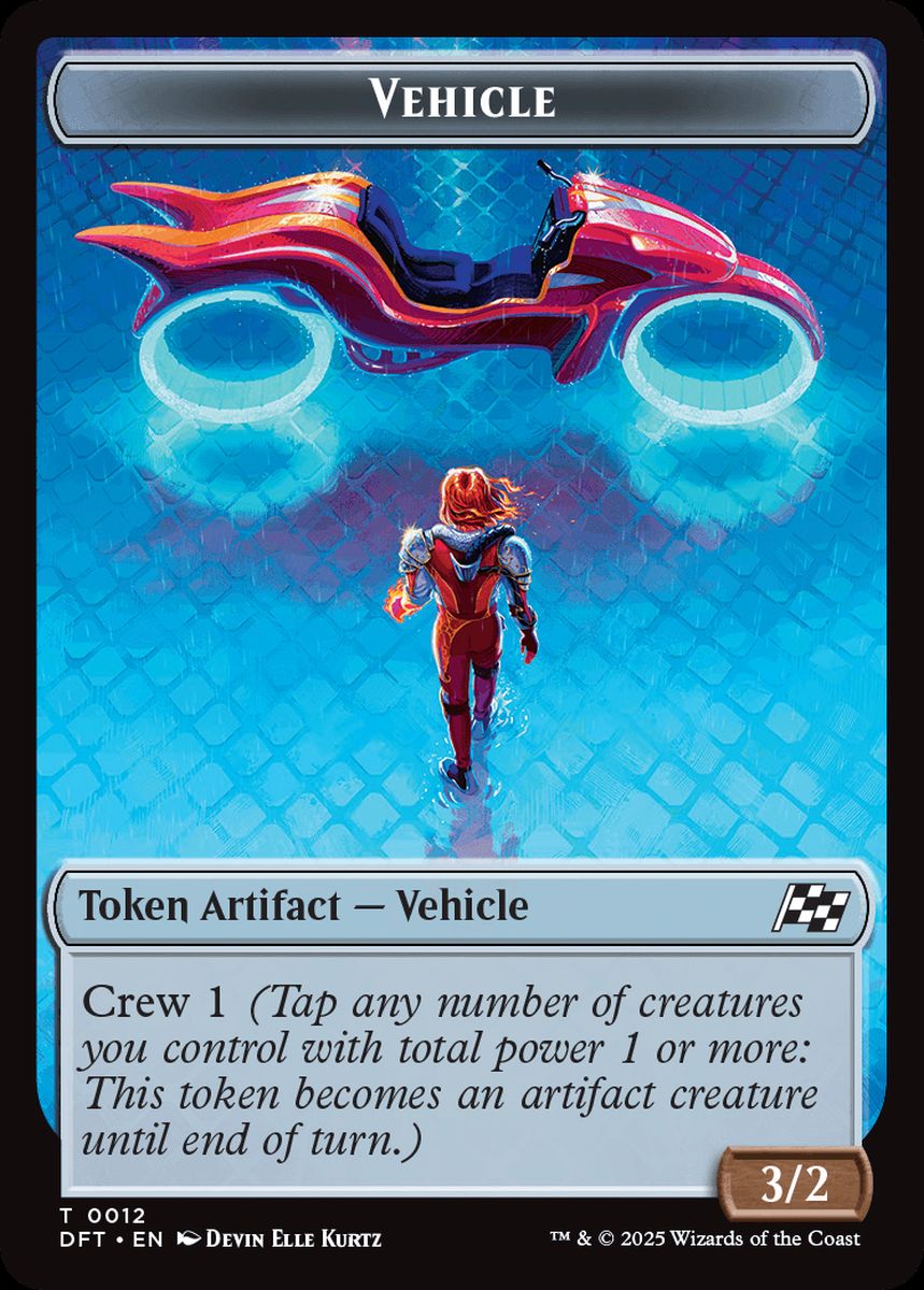 (英)機体トークン / Vehicle Token【DFT-TOKEN】 No.012