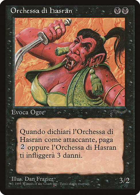 (イタリア語)Orchessa di Hasran / Hasran Ogress【REN】 No.011
